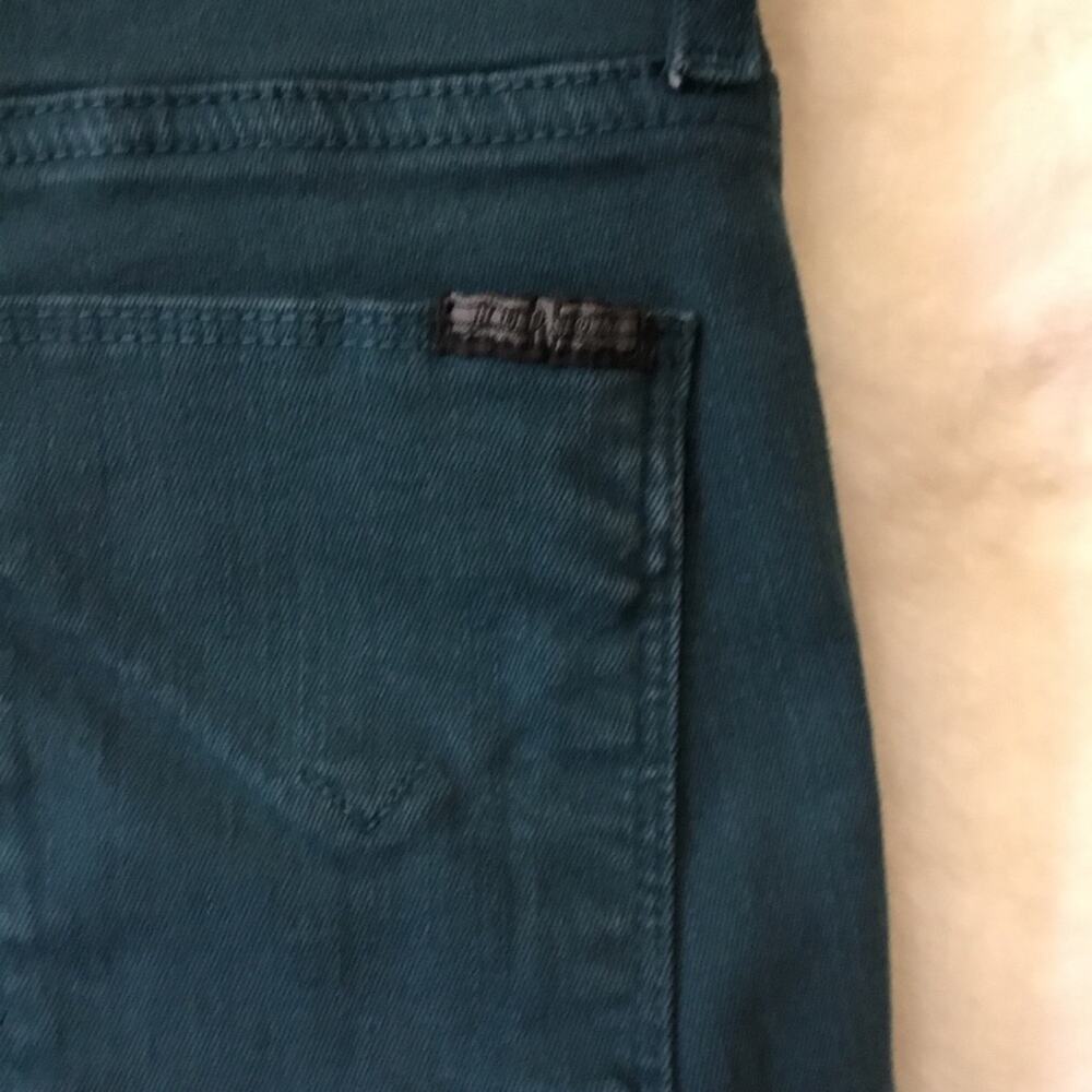Hudson Teal Nico Super Skinny Mid-Rise Stretch Jeans - Picture 13 of 13